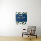 ブライダルシャワーフォトブース背景フォトプロップ金ゴールド タペストリー (インサイチュ)