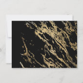 ブライダルシャワーフラッパー素晴らしギャツビーハーレムナイツ 招待状 (裏面)