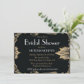 ブライダルシャワーフラッパー素晴らしギャツビーハーレムナイツ 招待状 (スタンド正面)