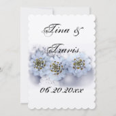 ブライダルシャワーフラムスパーティーファミリーフレンズ 招待状 (裏面)