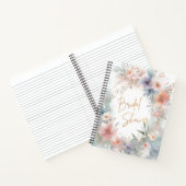 ブライダルシャワーフローラ ノートブック (内部)