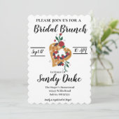ブライダルシャワーブランチ招待状 招待状 (スタンド正面)