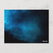 ブライダルシャワーブルームーンライトの文字列の招待 ポストカード (裏面)