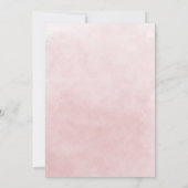 ブライダルシャワーブルー航海のいかり招待状 招待状 (裏面)