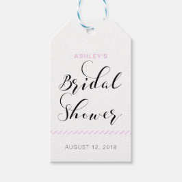 ブライダルシャワーメッセージカード、カスタマイズ可能 ギフトタグ