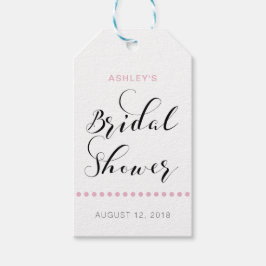 ブライダルシャワーメッセージカード、カスタマイズ可能 ギフトタグ