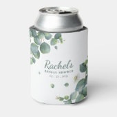 ブライダルシャワーユーカリプスグリーンカスタムフローラ 缶クーラー (缶裏面)