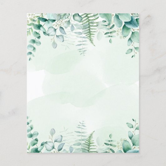 ブライダルシャワーユーカリ植林公募 (裏面)