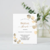 ブライダルシャワーユーカリ黄金予算の招待 (スタンド正面)