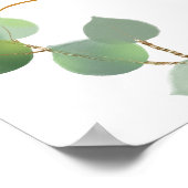 ブライダルシャワーユーカリ ポスター (角)