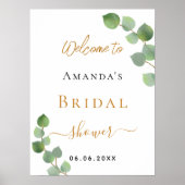 ブライダルシャワーユーカリ ポスター (正面)