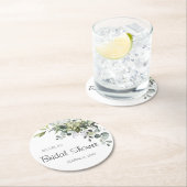 ブライダルシャワーラウンド紙コースター ラウンドペーパーコースター (インサイチュ)