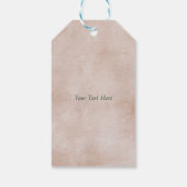 ブライダルシャワーラベル結婚のケーキお願い ギフトタグ (裏面)