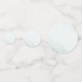 ブライダルシャワーラベンダー&グリーンフローラ コンフェッティ (裏面)