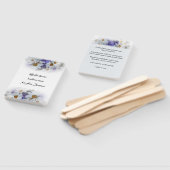 ブライダルシャワーランチョンファンセット ハンドファン (組立なし)