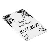 ブライダルシャワーリマインダーまたはキープサムマグネット マグネット (右側)