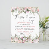 ブライダルシャワーリングや輪ゲームの指示記号 (スタンド正面)