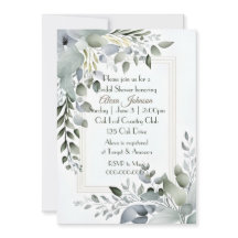 ブライダルシャワーリーフフレーム