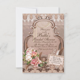 ブライダルシャワールンチョンパーティの招待状 招待状