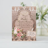 ブライダルシャワールンチョンパーティの招待状 招待状 (スタンド正面)