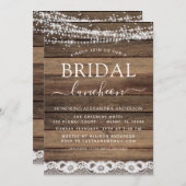 ブライダルシャワールンチョンファームハ素朴ウス 招待状 (正面/裏面)