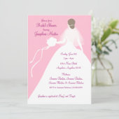 ブライダルシャワールンチョン招待状 招待状 (スタンド正面)