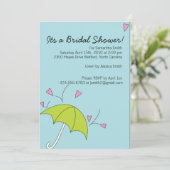 ブライダルシャワーレイニングラブ 招待状 (スタンド正面)