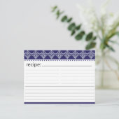 ブライダルシャワーレシピカード ポストカード (スタンド正面)