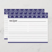 ブライダルシャワーレシピカード ポストカード (正面/裏面)