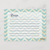 ブライダルシャワーレシピカード ポストカード (裏面)