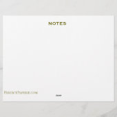 ブライダルシャワーレシピカード レターヘッド (裏面)