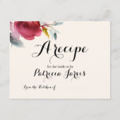 ブライダルシャワーレシピブルガンディマルサラフローラ (裏面)