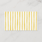 ブライダルシャワーレモンテーマレシピリクエストカード エンクロージャーカード (裏面)