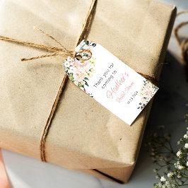 ブライダルシャワーローズゴールドバチェロレッテ ギフトタグ