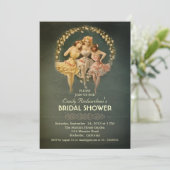 ブライダルシャワーヴィンテージ招待状 招待状 (スタンド正面)