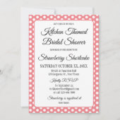 ブライダルシャワーヴィンテージ水玉模様ボウズピンク&ホワイト (正面)