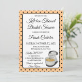 ブライダルシャワーヴィンテージ水玉模様ボウズピーチ (スタンド正面)