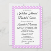 ブライダルシャワーヴィンテージ水玉模様ボーズラベンダー (正面)