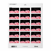 ブライダルシャワー住所 シール (フルシート)