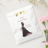 ブライダルシャワー優先シルエット フェイバーバッグ (封をした状態)