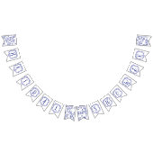 ブライダルシャワー優先ボックス バンティングフラッグ (全)