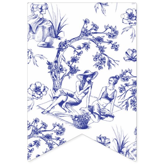 ブライダルシャワー優先ボックス バンティングフラッグ (第1の旗)