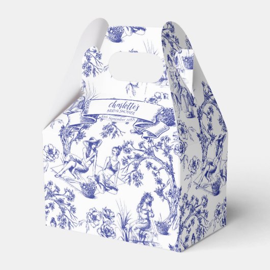 ブライダルシャワー優先ボックス フェイバーボックス (正面サイド)