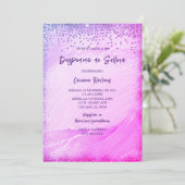 ブライダルシャワー入スペインのり 招待状 (スタンド正面)