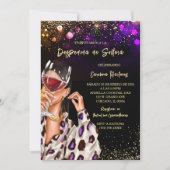 ブライダルシャワー入スペインのり 招待状 (正面)