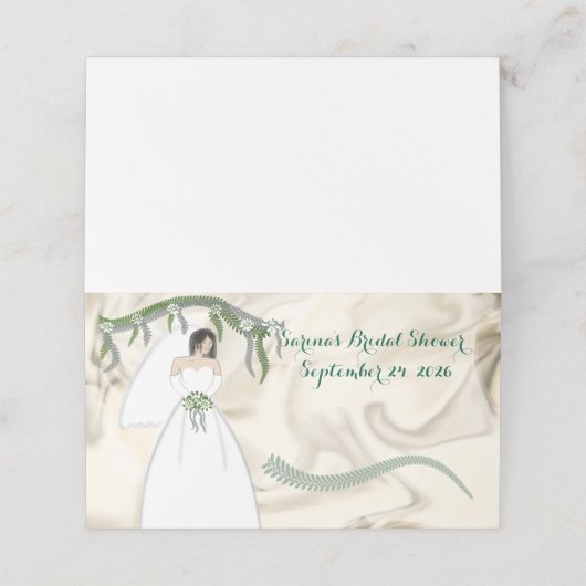 ブライダルシャワー座席表 プレイスカード (外部開封)