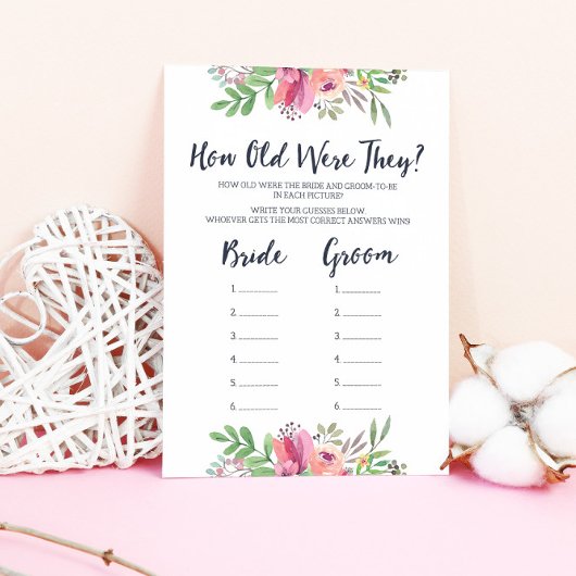 ブライダルシャワー彼らは何歳になった 招待状