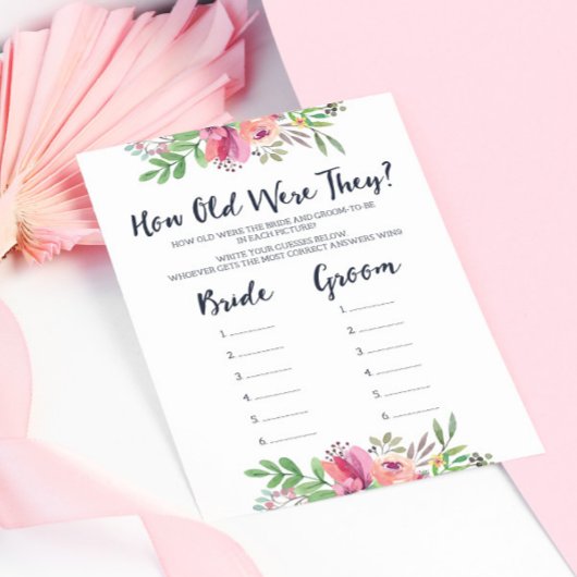 ブライダルシャワー彼らは何歳になった 招待状