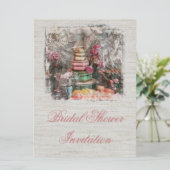 ブライダルシャワー招待グレーシック招待状 招待状 (スタンド正面)