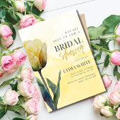 ブライダルシャワー招待チューリップフローラブライダルショーウ 招待状